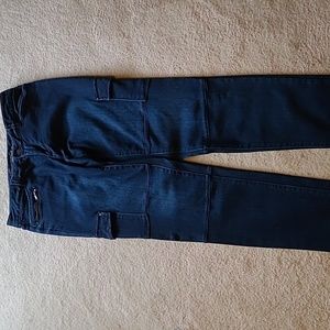 Eddie Bauer Size 4 Cargo Jeans - Modern Fit, Dark Wash